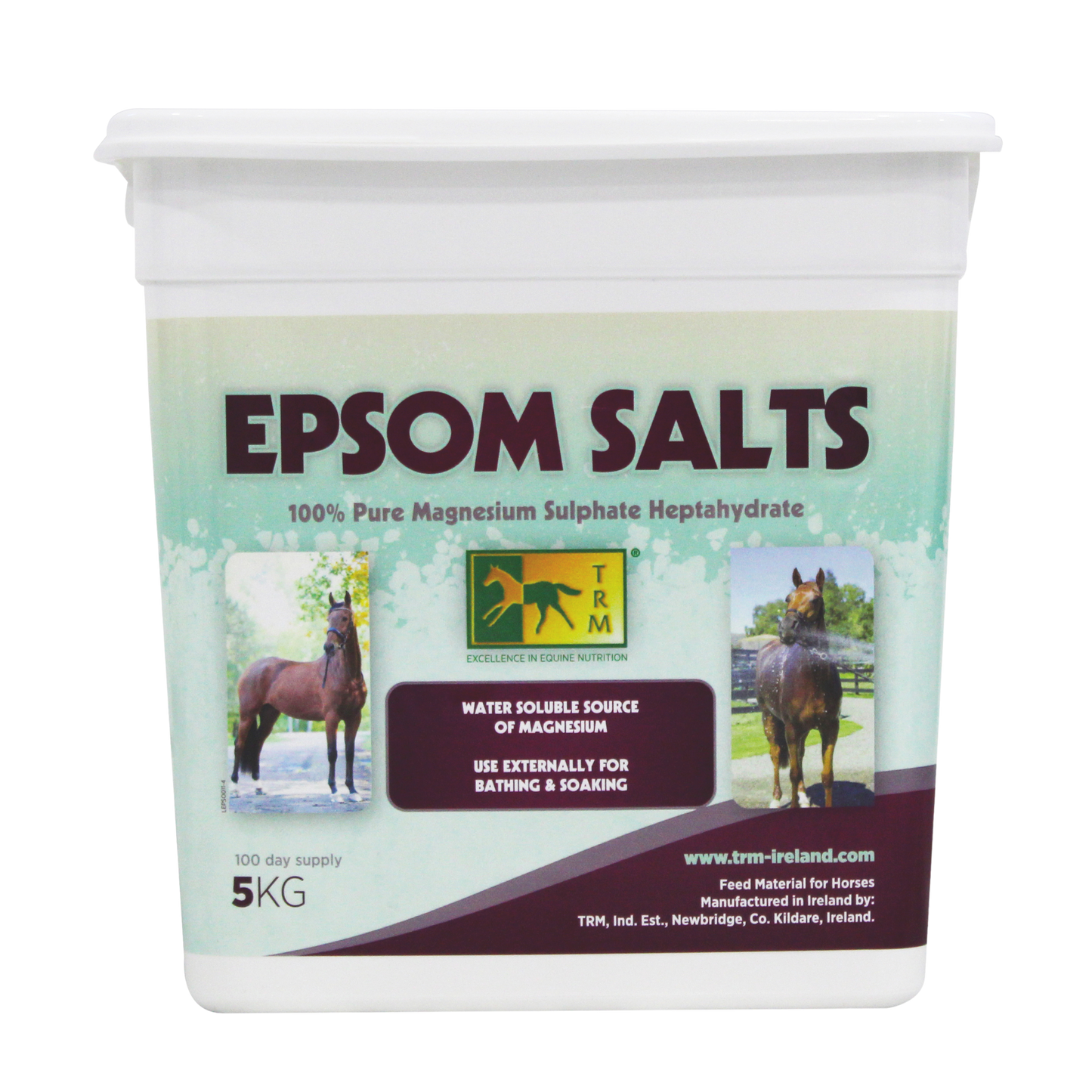TRM Epsom Salts 5kg / 100 day supply*